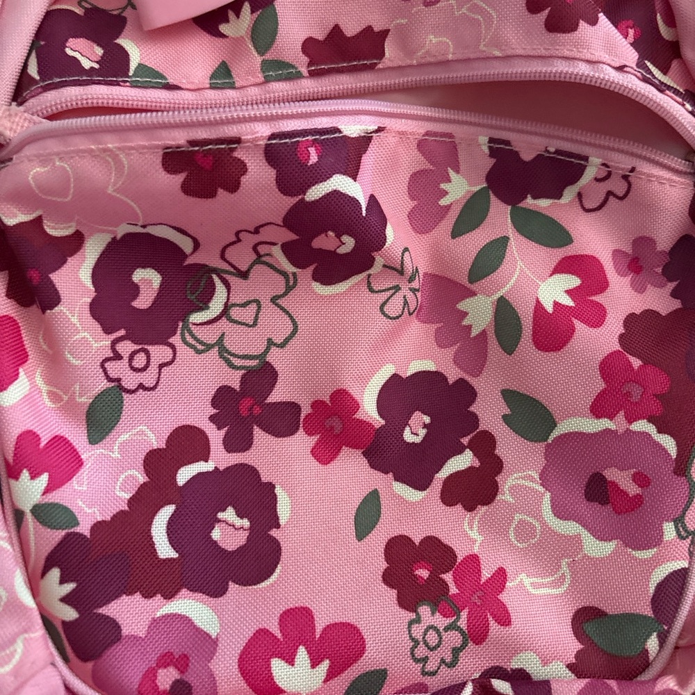 Old Navy Pink Floral Backpack - Picture 6 of 7